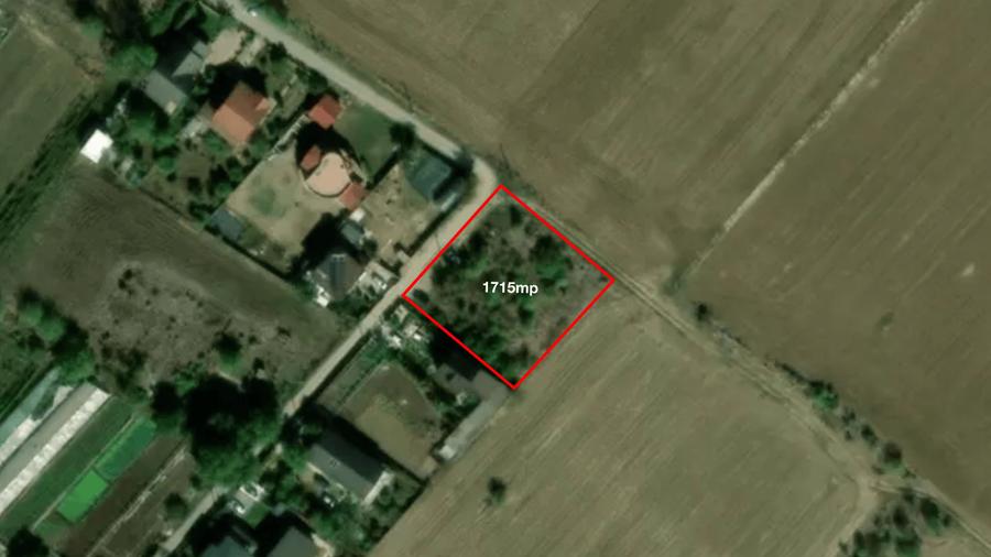 Teren Construcții intravilan de 1715 mp, în Alunișu