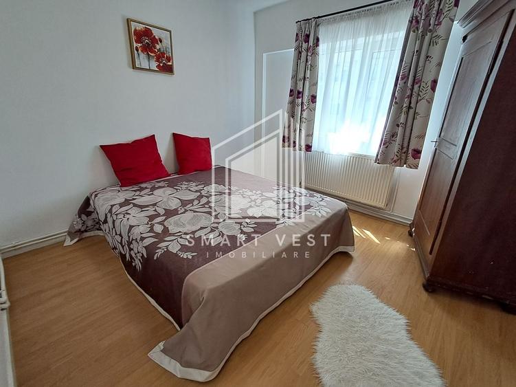 Apartament cu 3 camere decomandat, mobilat în Careiului