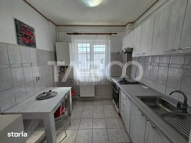 Apartament 2 camere de vanzare mobilat pivnita balcon Siretului Sibiu - 12