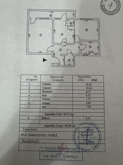 Apartament cu 2 camere decomandat în Nicolae Bălcescu