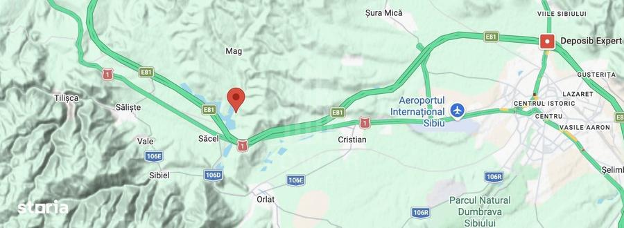 Teren de 38000.04 mp, în Central