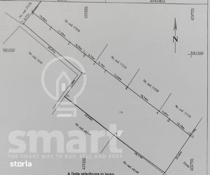 Teren intravilan de vanzare 1.483 mp in centrul satului Pata Cluj - 4