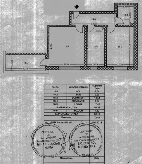 Apartament cu 2 camere decomandat, mobilat în Nicolae Grigorescu