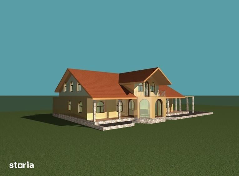 Teren de 5350 mp, în Iara