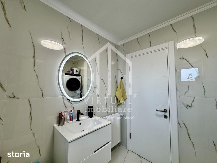Apartamet cu 3 camere, 61mp utili+2 balcoane, etaj 3, mobilat Selimbar - 17