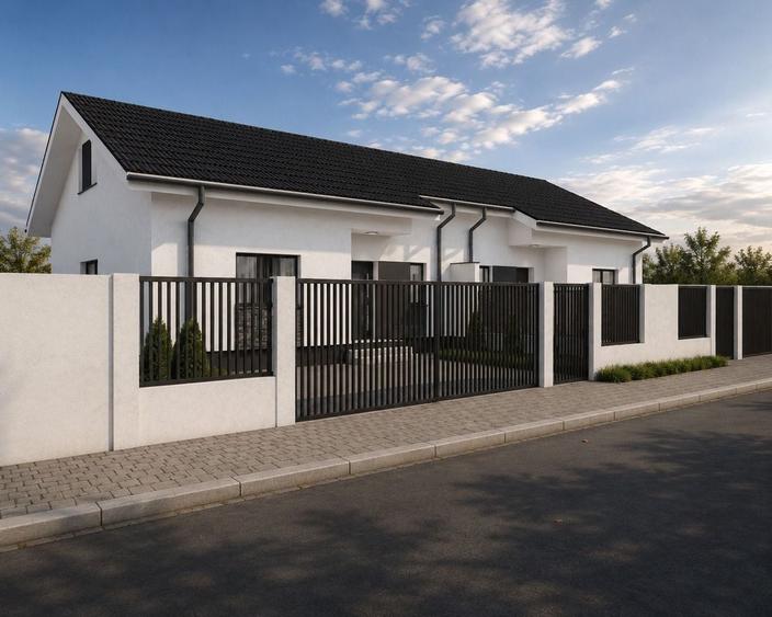 Duplex cu 3 camere cu Teren 259 Mp în Moșnița Nouă