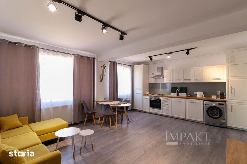 Apartament cu 2 camere, mobilat în Borhanci