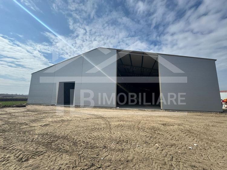 Spațiu industrial, de 1,250 mp, în Cristești