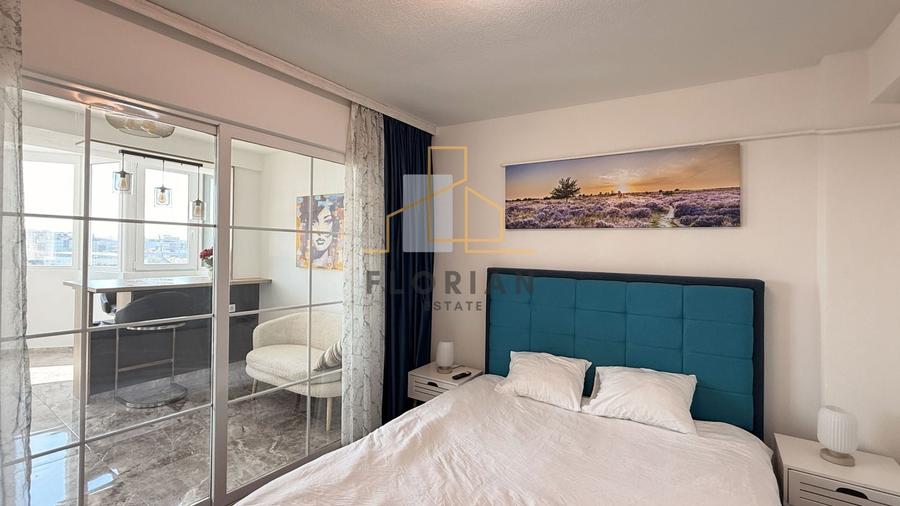 Apartament cu 2 camere decomandat, mobilat în Central