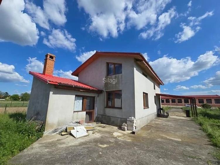 Vand casa si teren in sat Ohaba Forgaci ,zona excelenta , cu multiple posibilitati de utilizare