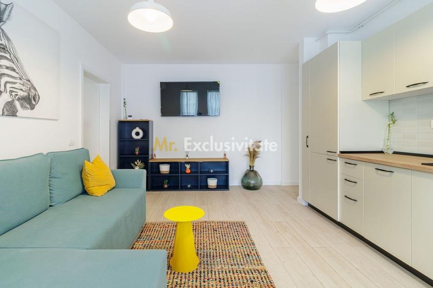 Apartament cu 2 camere semidecomandat, mobilat în Nord-Vest