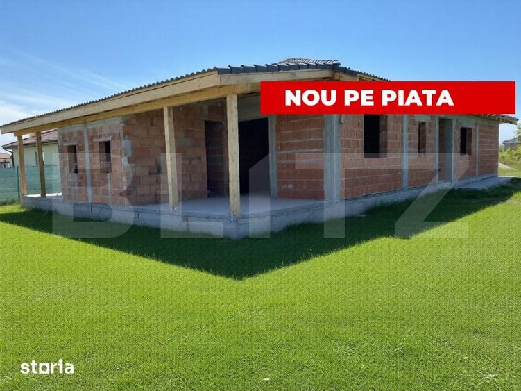 Casă cu 4 camere cu Teren 410 Mp în Șag