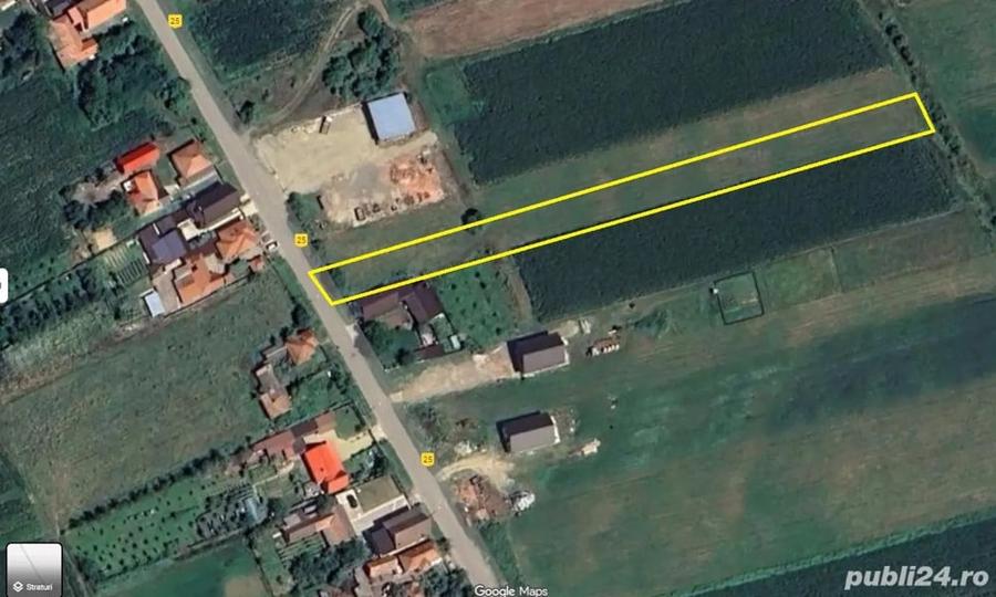 Teren de 2400 mp, în Tihău