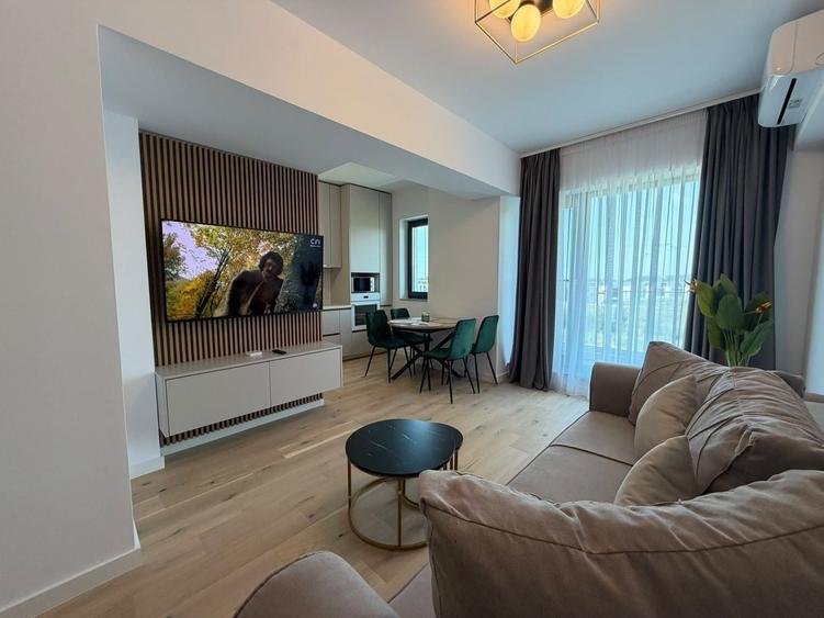 Apartament cu 2 camere decomandat, mobilat în Nord
