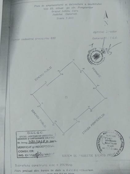 Apartament cu 3 camere decomandat în Lehliu