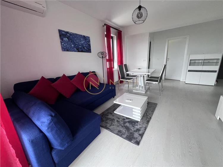 Apartament cu 2 camere decomandat, mobilat în Pipera