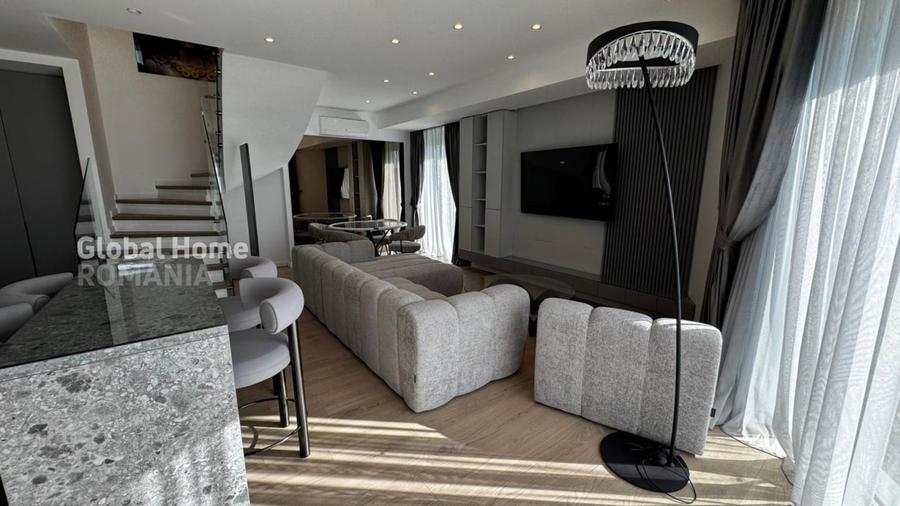 Apartament cu 3 camere semidecomandat, mobilat în Bucureștii Noi