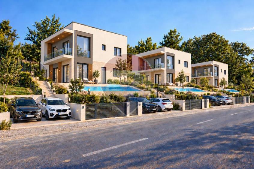 Casă individuală cu 5 camere cu Teren 450 Mp în Brănești