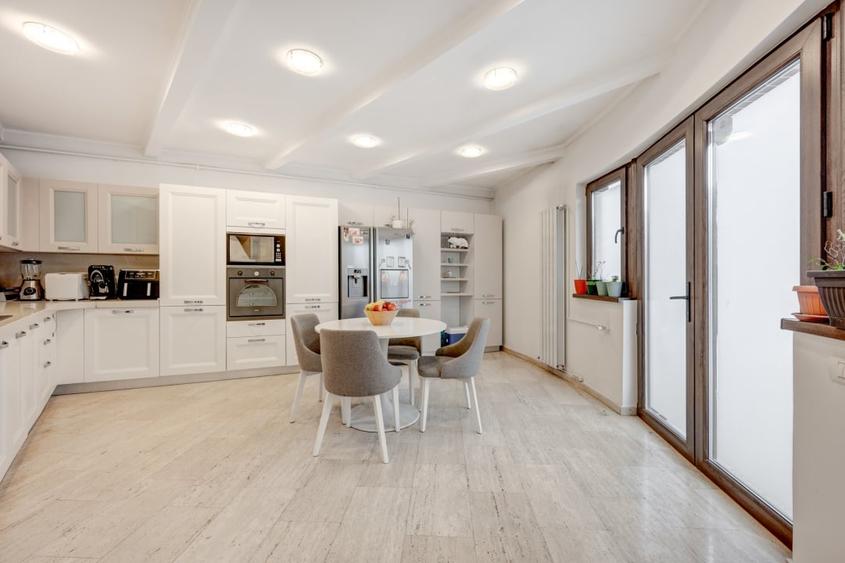 Apartament elegant 170mp, curte proprie și 3 locuri parcare, Parc Bazilescu! - 14