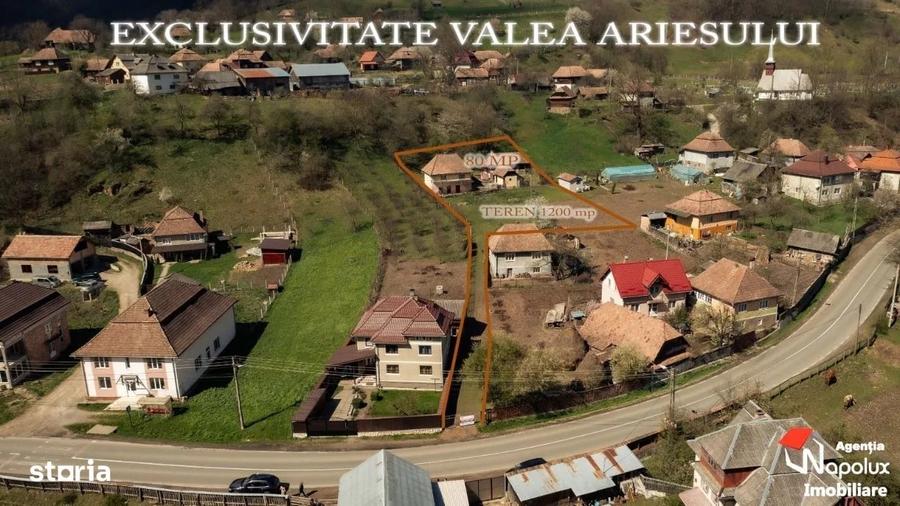Casă individuală cu 4 camere cu Teren 1200 Mp în Sartăș