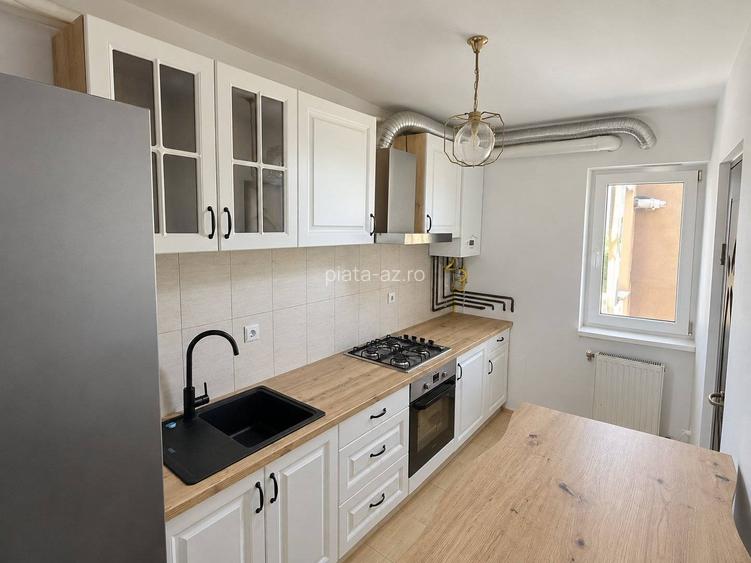 Apartament nou cu 1 camera 35mp, decomandat, finisat modern, mobilat si utilat in Plopilor