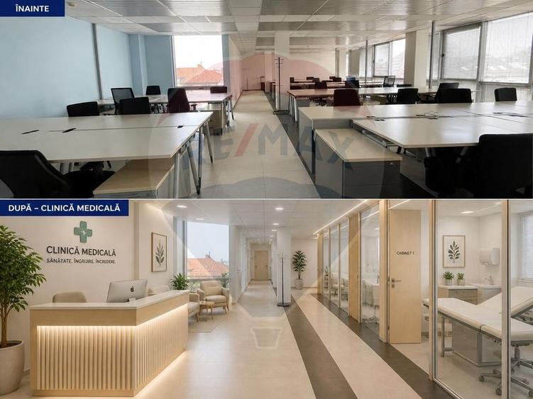 Spațiu comercial, de 1,060 mp, în Central