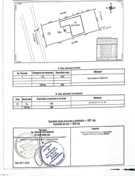 Casă cu 10 camere cu Teren 601 Mp în Sud