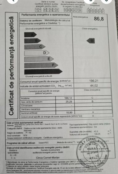 Apartament cu 2 camere semidecomandat în Unirii Sud