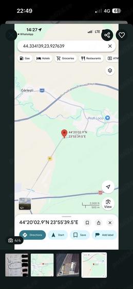 Teren de 573 mp, în Pielești