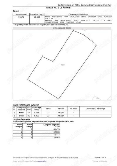 Teren 1 hectar Intravilan + Extravilan | Acces facil | Post Trafo - 4