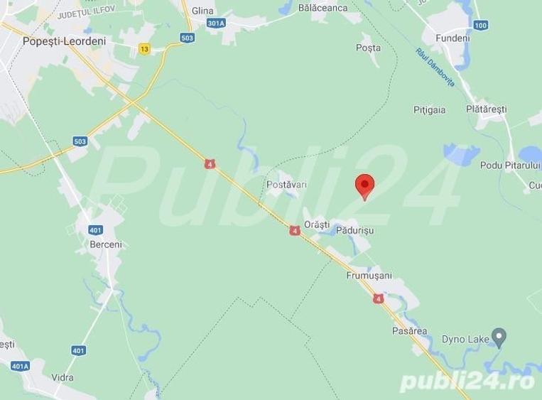 Teren de 5000 mp, în Frumușani