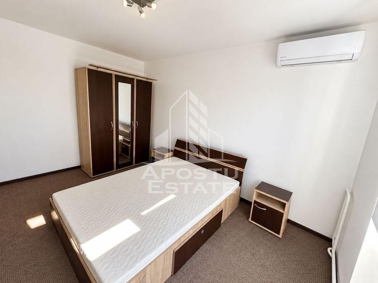 Apartament cu 2 camere decomandat, mobilat în Elisabetin