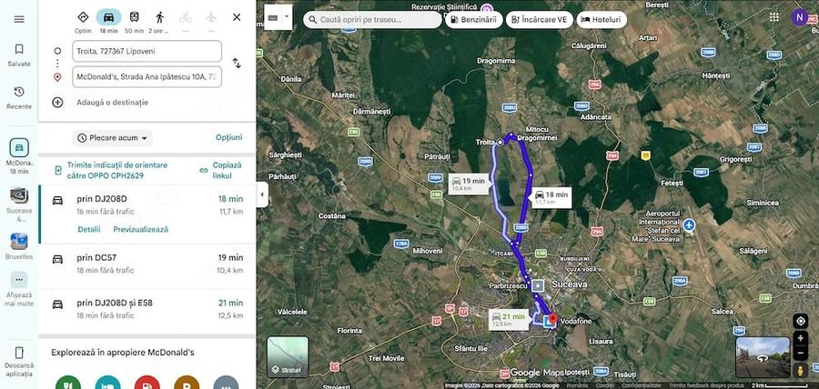 Teren de 1700 mp, în Lipoveni