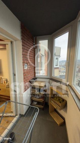 Apartament cu 3 camere, mobilat în Aurel Vlaicu