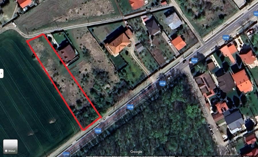 Teren Construcții intravilan de 1700 mp, în Vlădiceasca