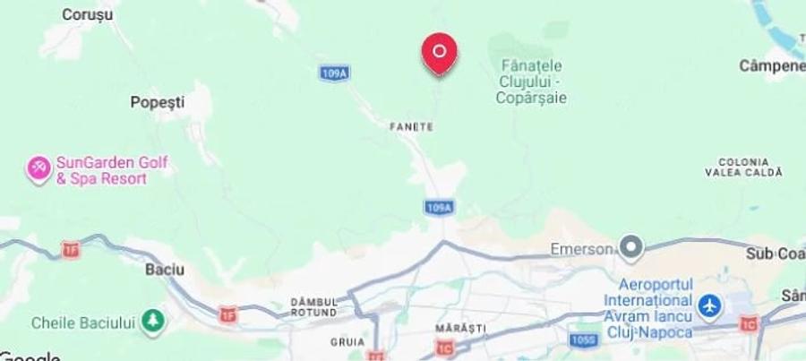 Teren de 780 mp, în Central