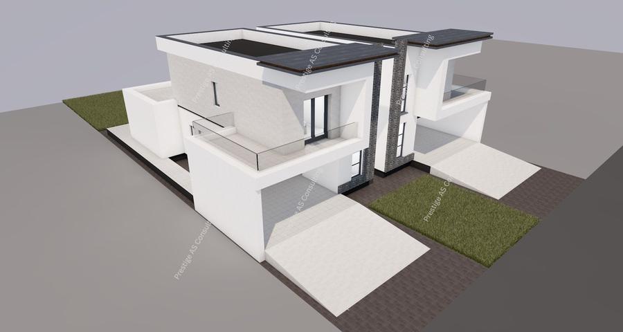 Duplex cu 4 camere cu Canalizare în Giarmata