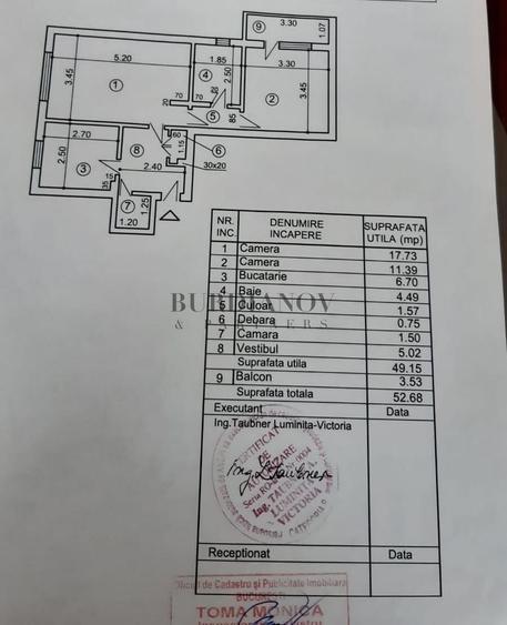 Apartament cu 2 camere decomandat, mobilat în Gorjului