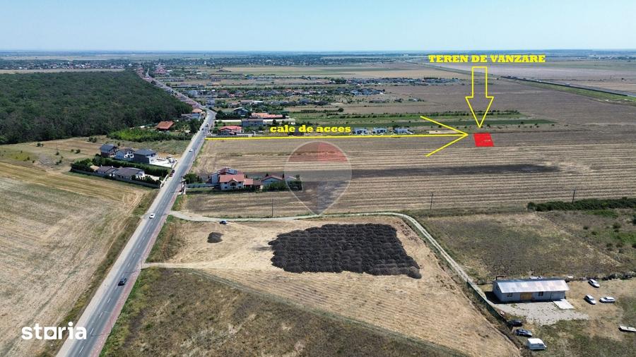 Teren de 416 mp, în Vânători