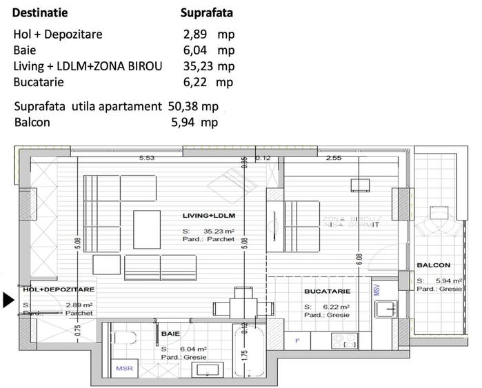 Brasov garsoniera premium 50 mp zona noua aer curat natura si confort - 3