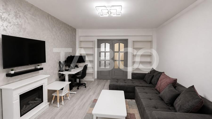 Apartament cu 3 camere decomandat, mobilat în Terezian