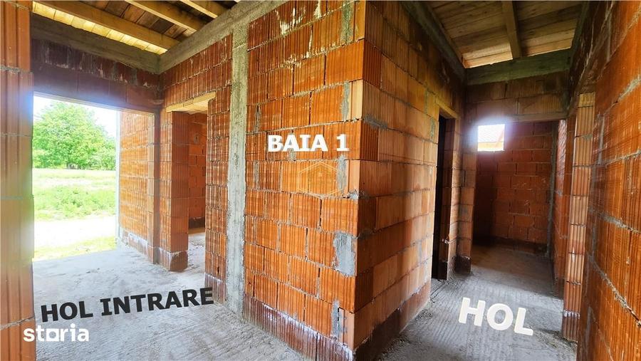 Casă cu 4 camere cu Teren 410 Mp în Bercu Roșu