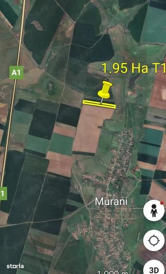 Teren de 19500 mp, în Pișchia