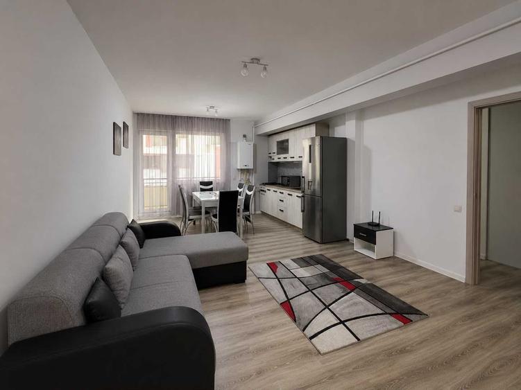 Apartament cu 2 camere semidecomandat în Baciu