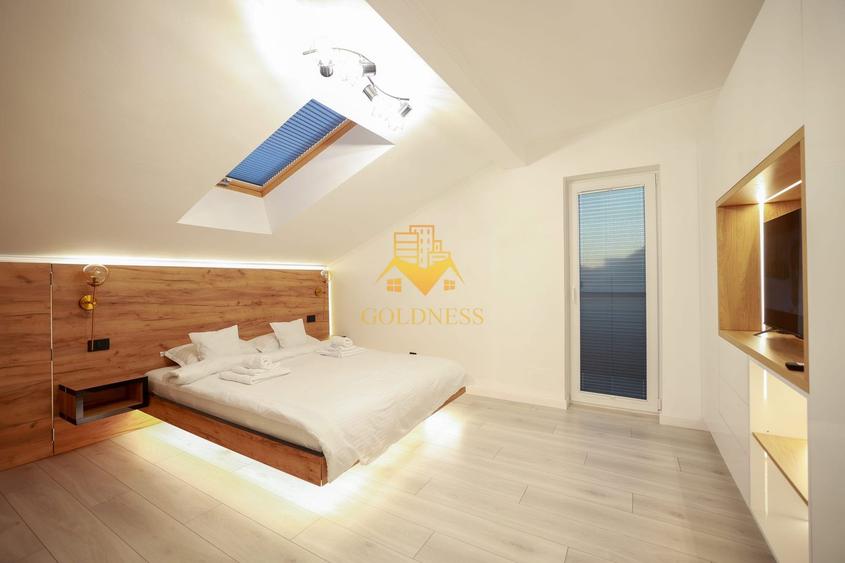Apartament cu 3 camere semidecomandat, mobilat în Între Lacuri