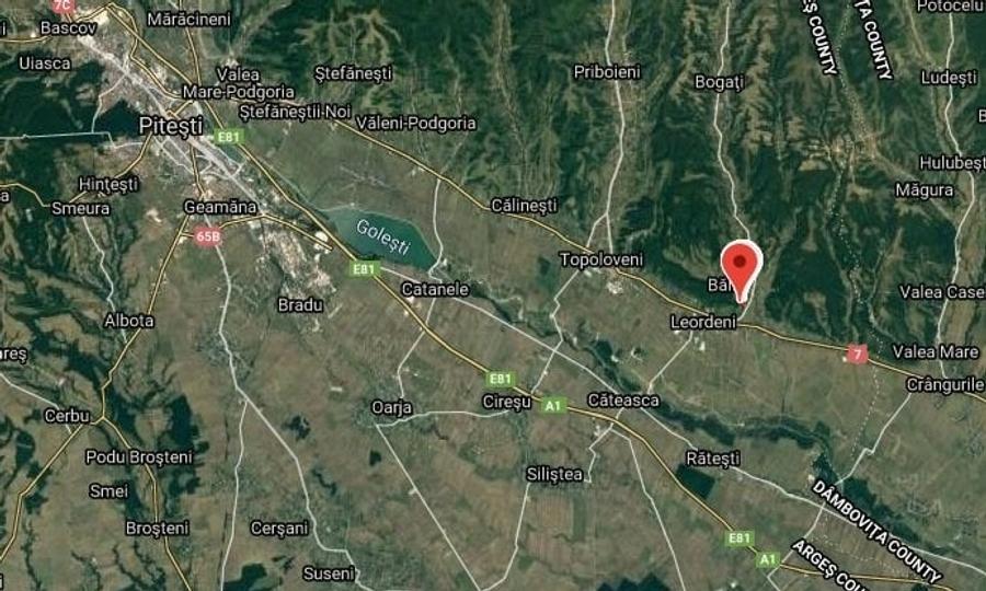 Teren Construcții extravilan de 9975 mp, în Budișteni