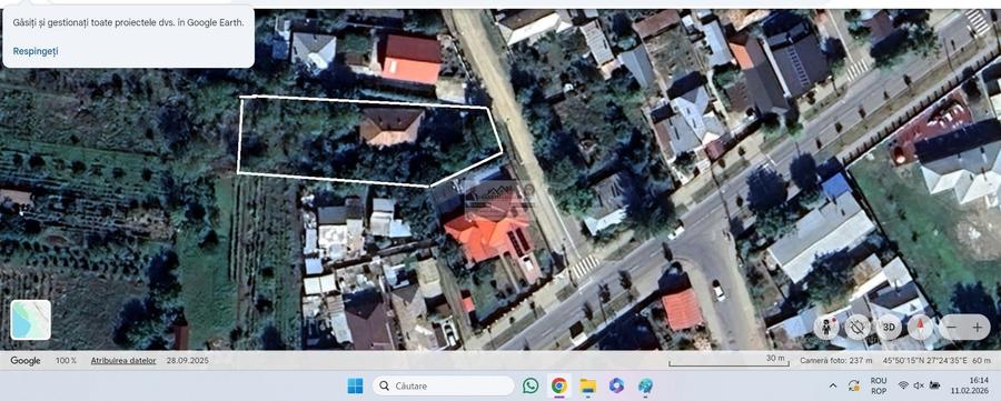 Casă individuală cu 6 camere cu Canalizare în Exterior Nord