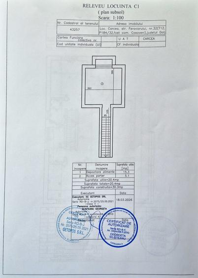 Casă cu 4 camere în Cârcea