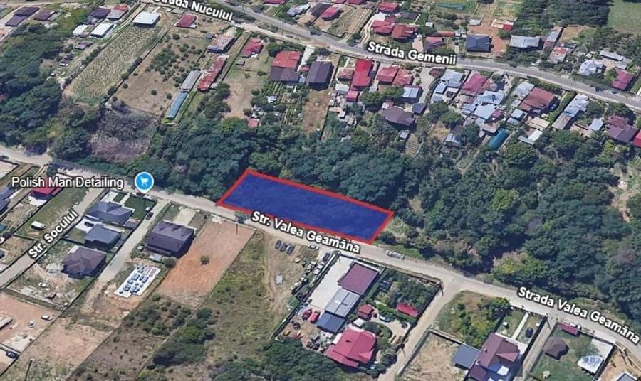 Teren de 1526 mp, în Geamăna