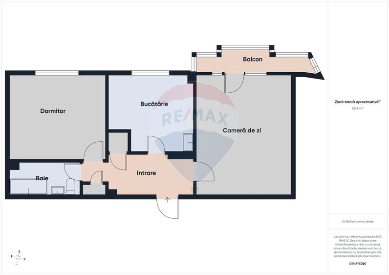 De vanzare, apartament 2 camere decomandat zona Unirii-Alba Iulia - 4